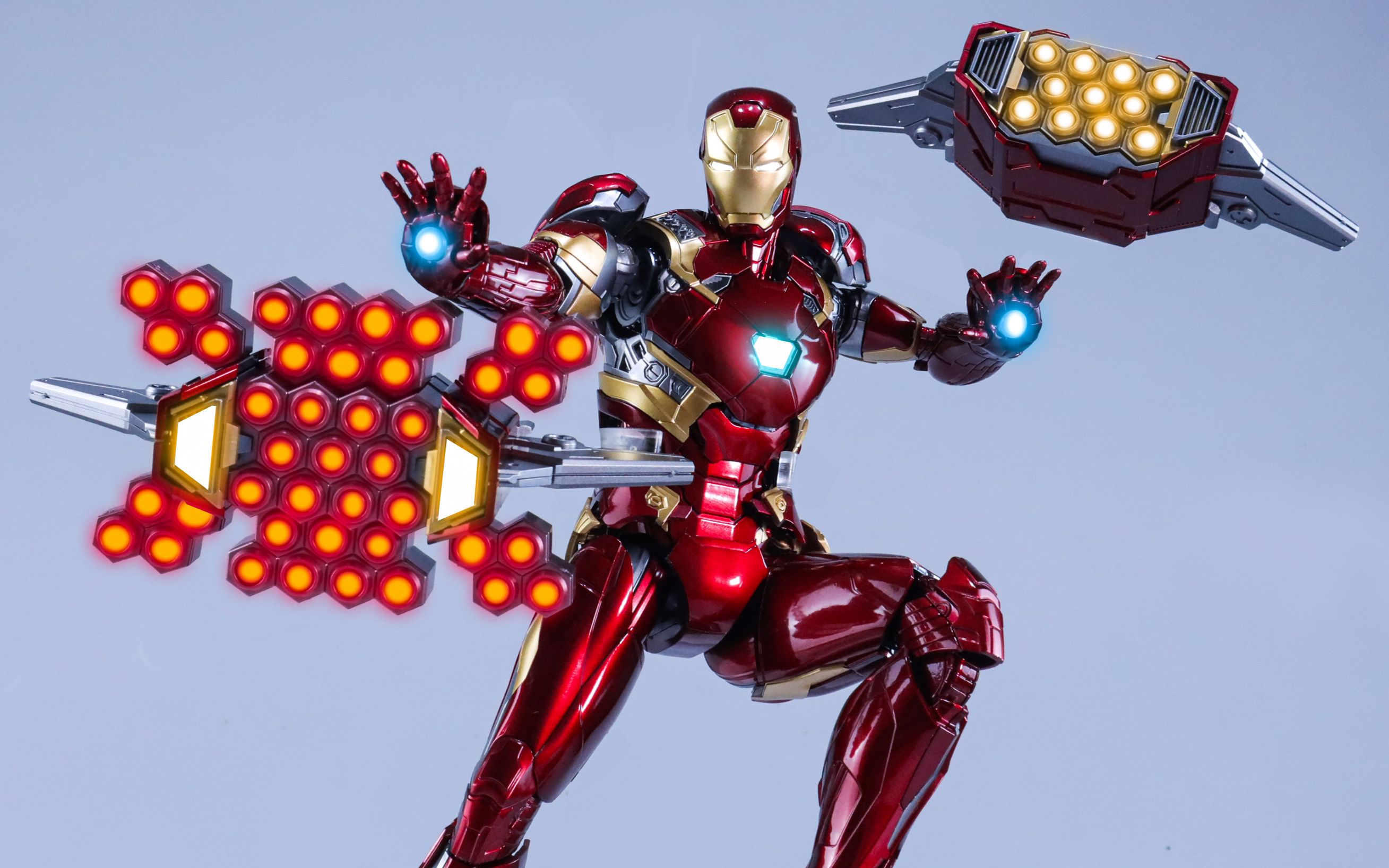 定格动画万箭齐发御模道钢铁侠mk46豪华版分享