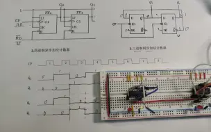 Tải video: 触发器简易应用（二）异步四进制加法计数器 同步三进制加法计数器2022-3-8