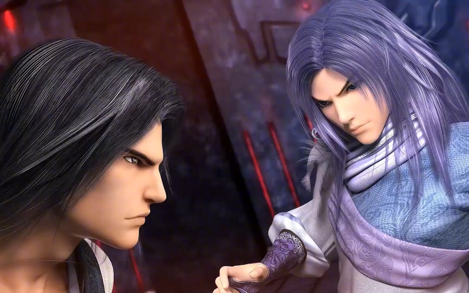 不愧是剑圣盖聂,出剑速度惊人,秒杀白凤!_哔哩哔哩_bilibili