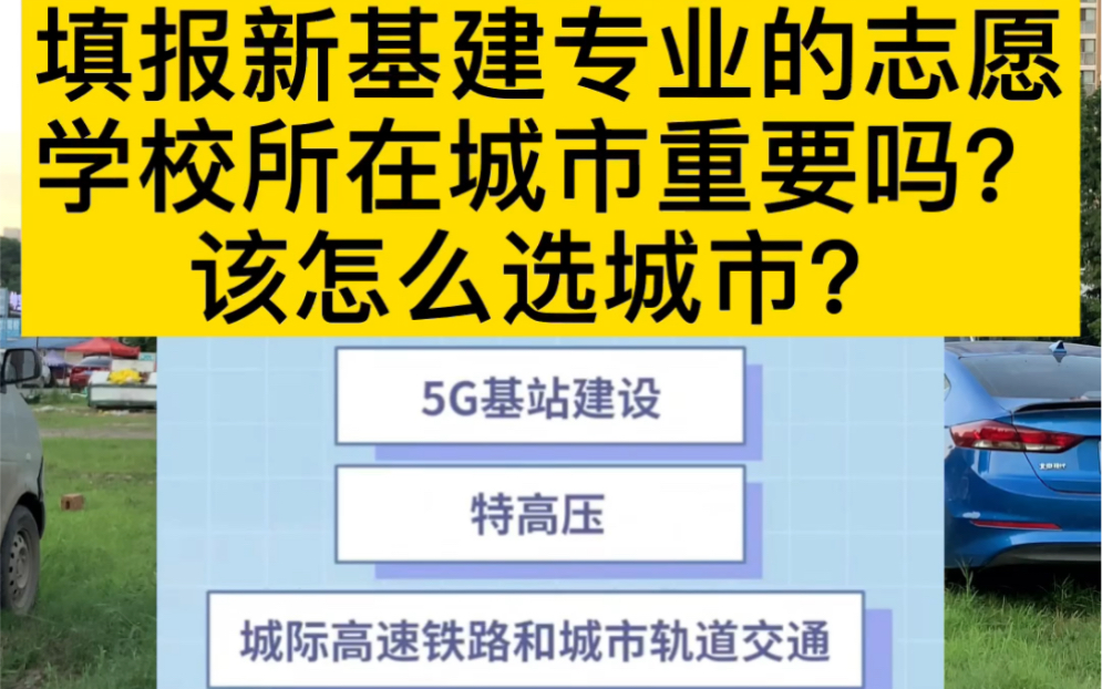 填报新基建专业,学校所在城市重要吗?该怎么选城市?哔哩哔哩bilibili