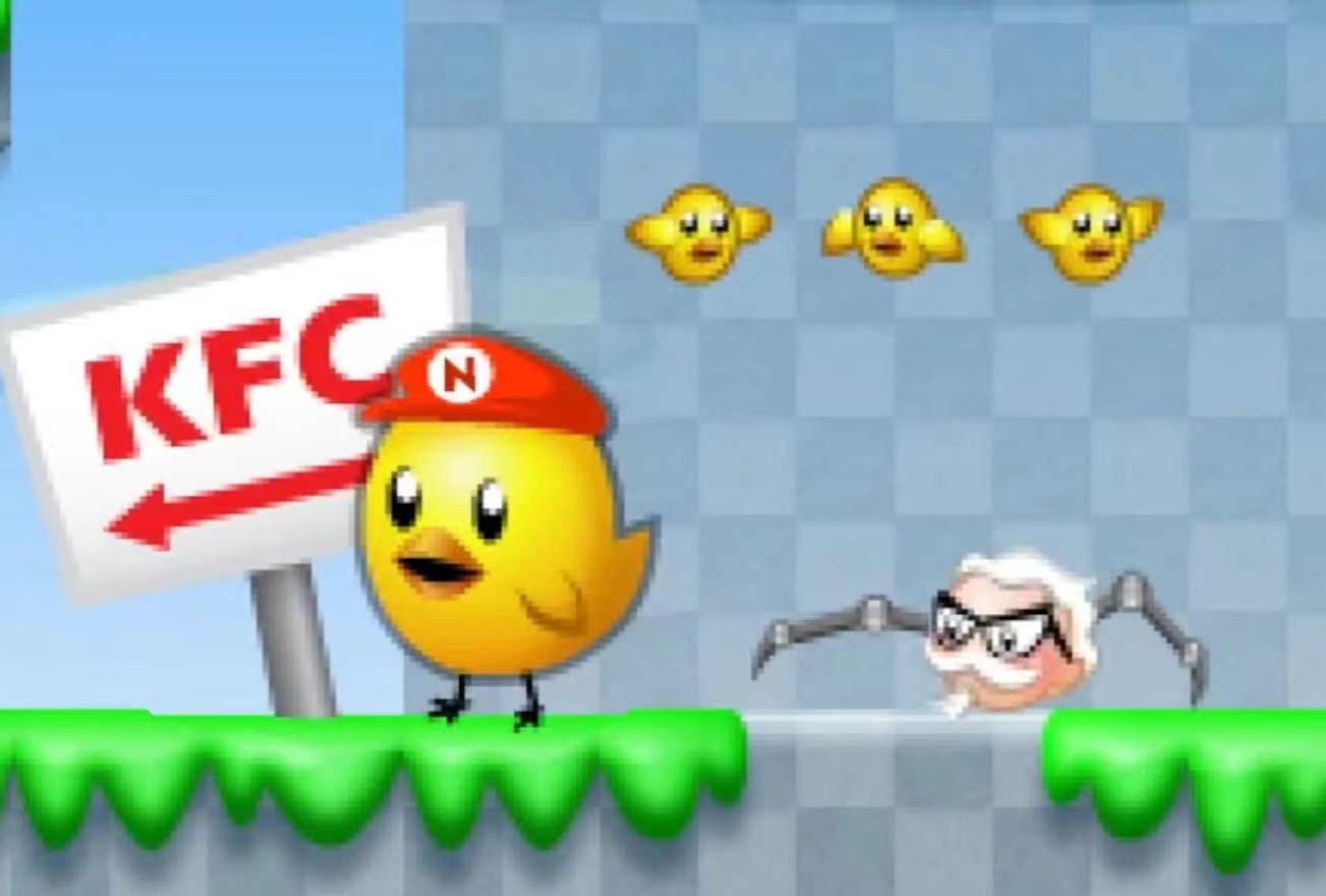 为了抵制小孩吃肉而做的游戏!