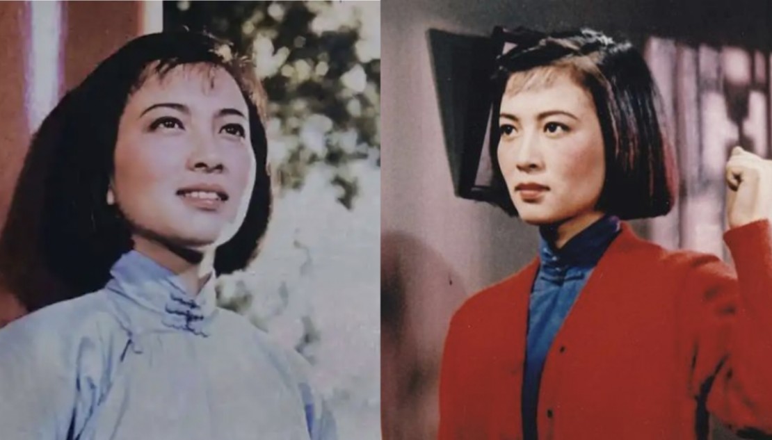 著名表演艺术家谢芳年轻时的风采.