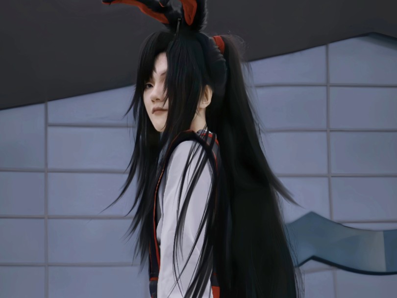 【魏无羡cos】魏无羡好歹是世家公子排名第四名,人称丰神俊朗,远近