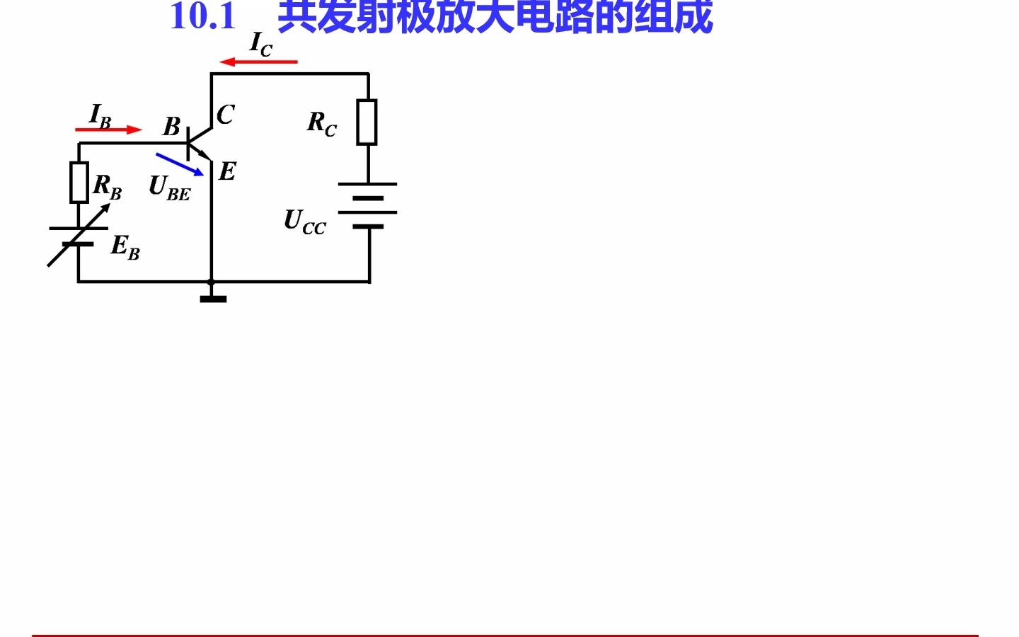 10基本放大电路共发射极放大电路1哔哩哔哩bilibili