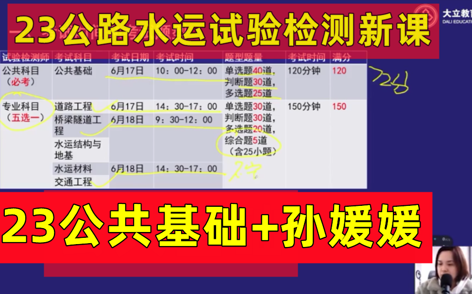 [图]【完整】2023年公路水运试验检测师-公共基础-深度精讲-孙媛媛【有讲义】