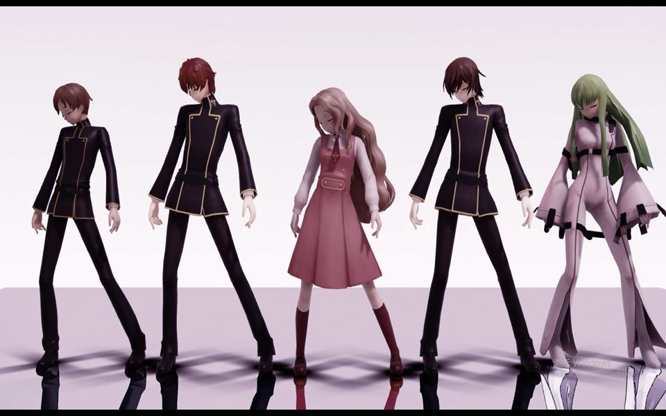 【MMD反逆】CH4NGE 全员哔哩哔哩bilibili