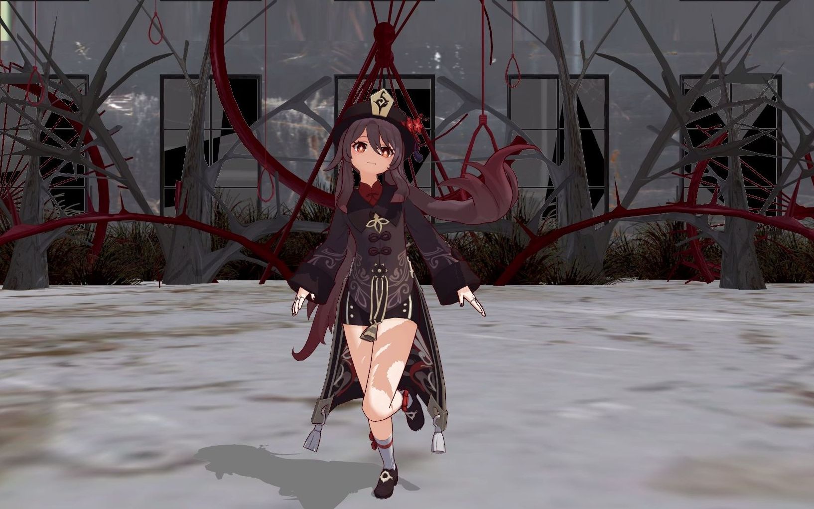 活动  原神/mmd/4k-看胡桃的小肉腿摆摆摆