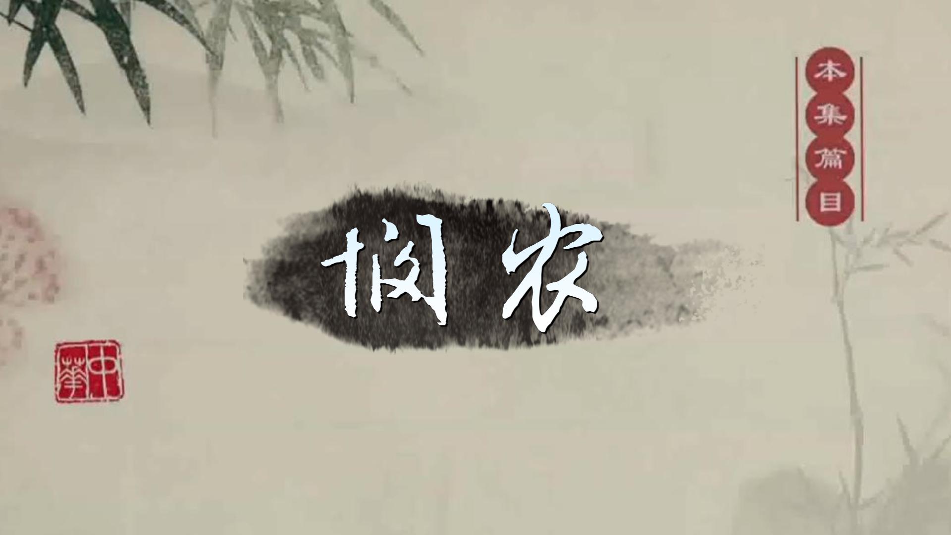 《悯农》李绅 名师讲解央视出品哔哩哔哩bilibili