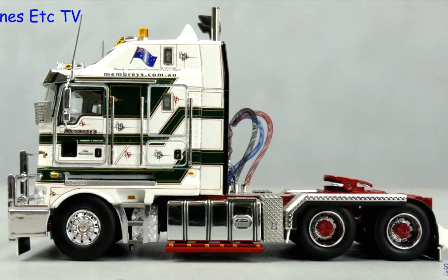 肯沃斯kenworthk200卡车拖头静态模型