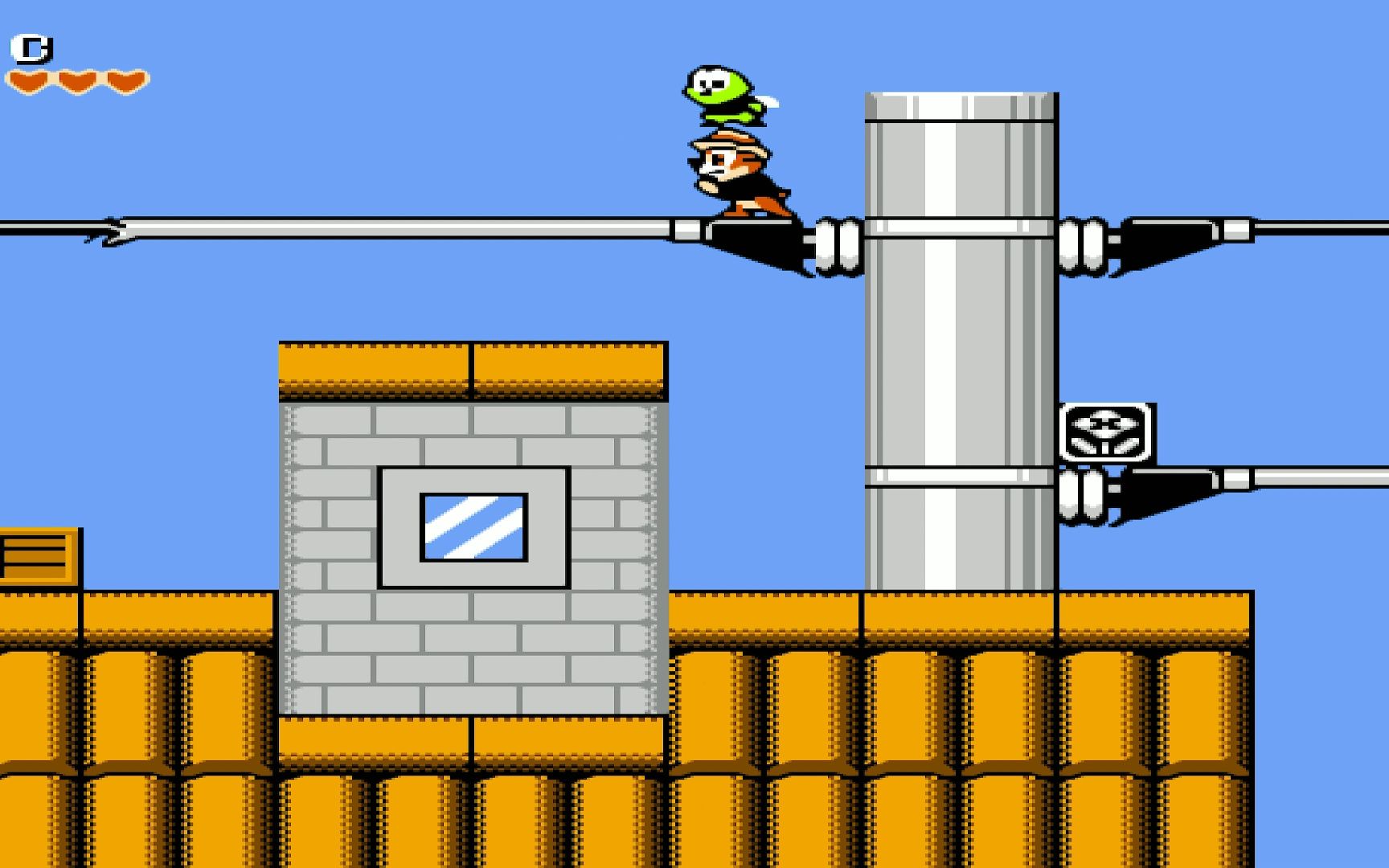 边聊边玩,fc经典游戏之松鼠大作战1