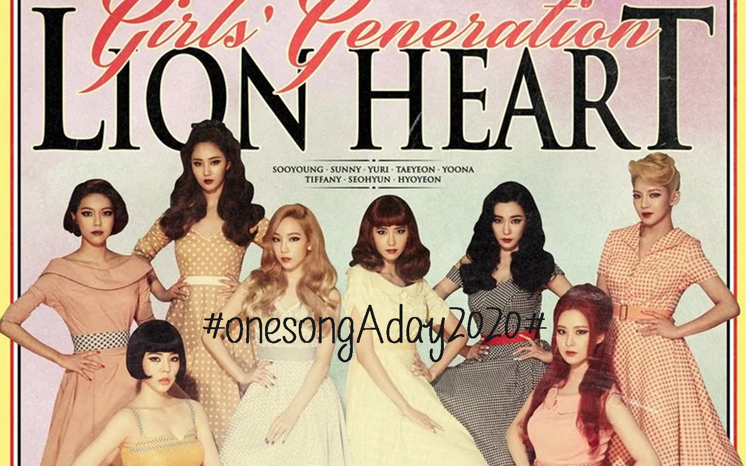 onesongaday2020# day 105 lion heart (狮子心) - 少女时代