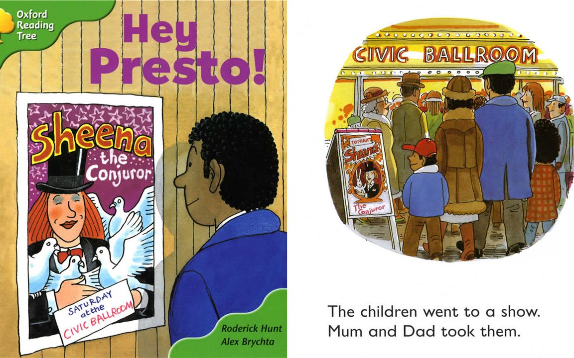 hey presto! 英语阅读启蒙读物——牛津树,每日亲子英文阅读,大声朗读