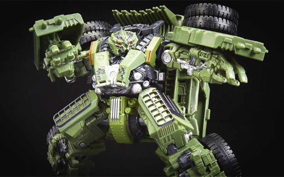 小津的变形金刚玩具视频—官方ss线 ss-42大力神组合成员:拖斗_哔哩