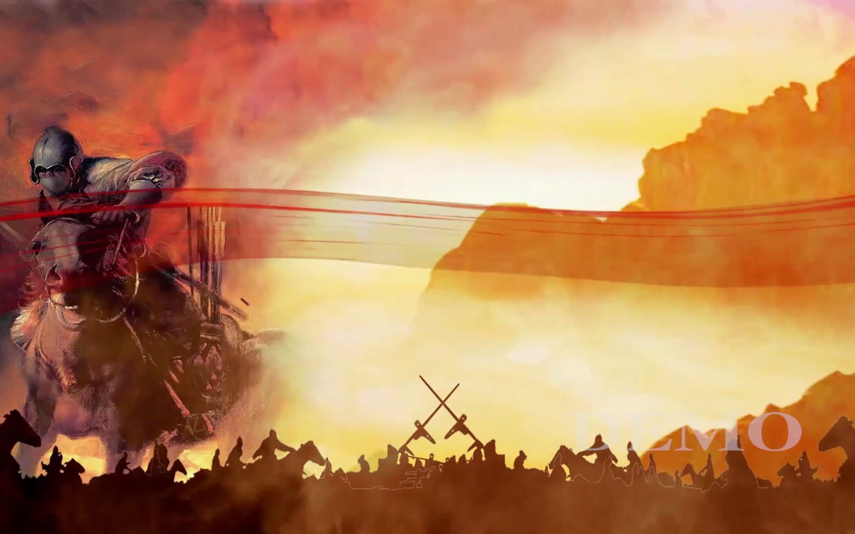 花木兰 伴奏 全息沉浸式互动演出舞美背景视频 元宇宙数字内容制作