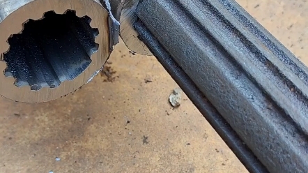 外圆内花键钢管 旋耕机传动轴套管 六方管 农机配件