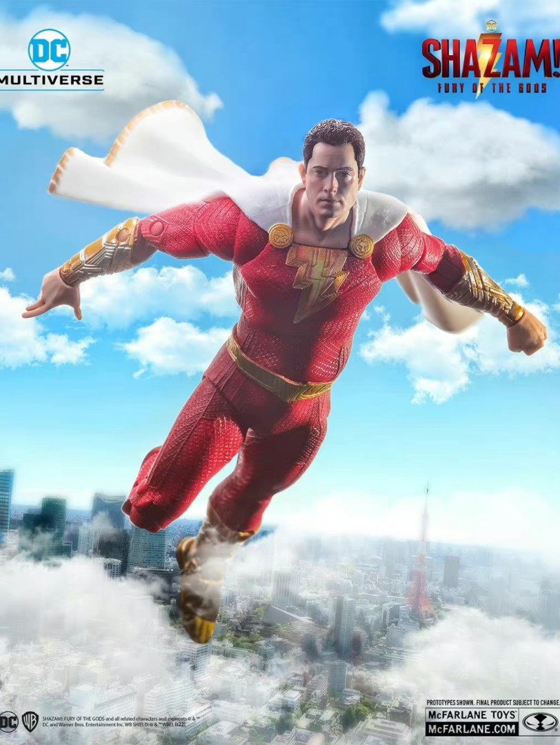 [图]McFarlane Toys 麦克法兰 发布Shazam 沙赞 众神之怒版