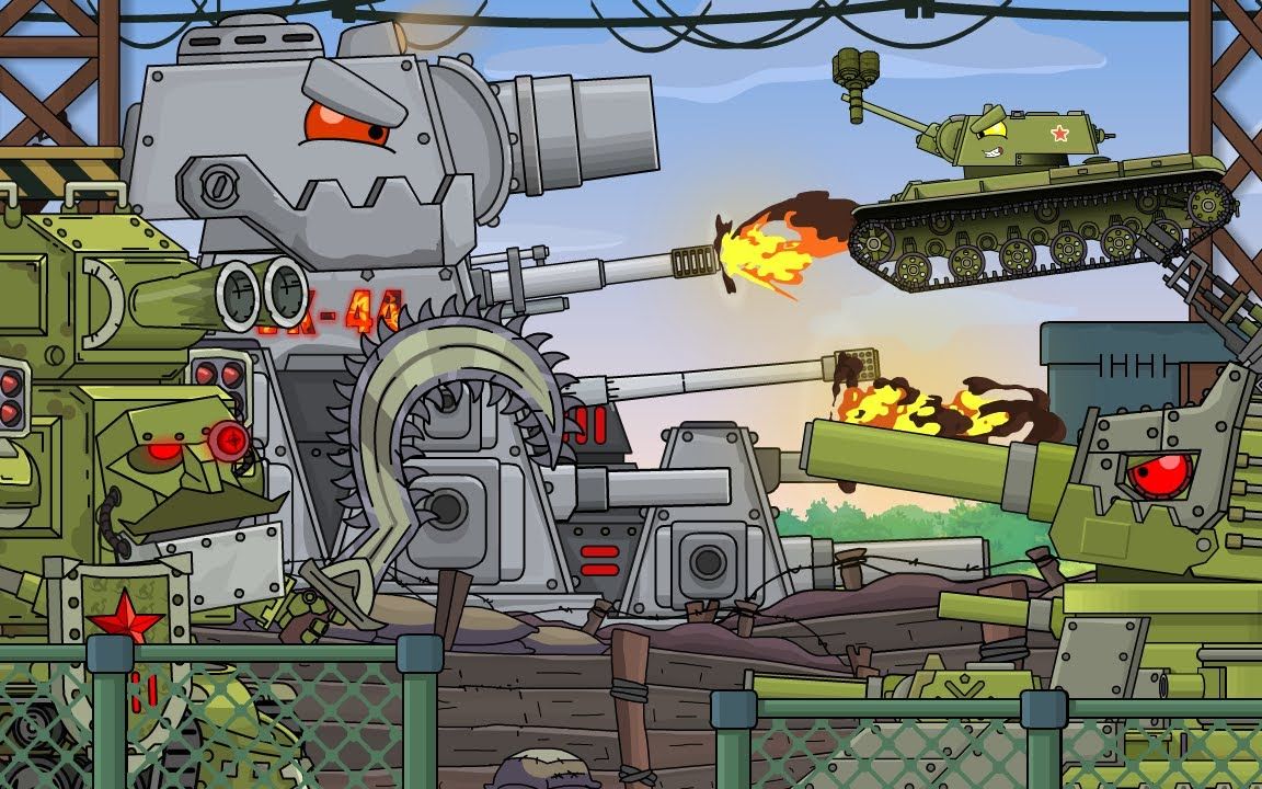 【坦克动画】第二道防线(熟肉)_哔哩哔哩_bilibili