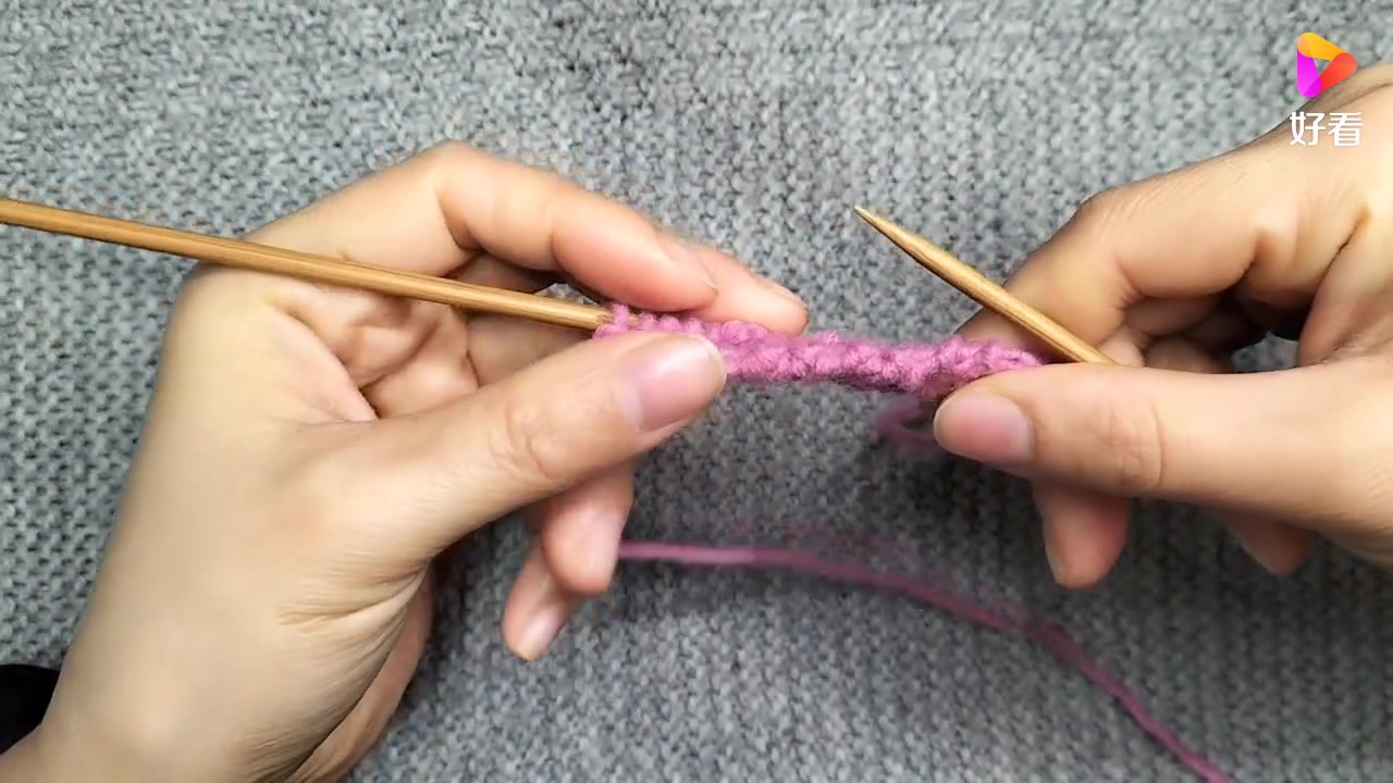 双罗纹机器边可以这样起针哦实用