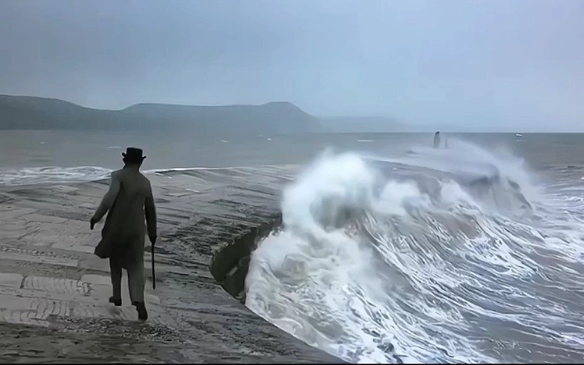 [图]法国中尉的女人l海浪 水雾 背影 相遇