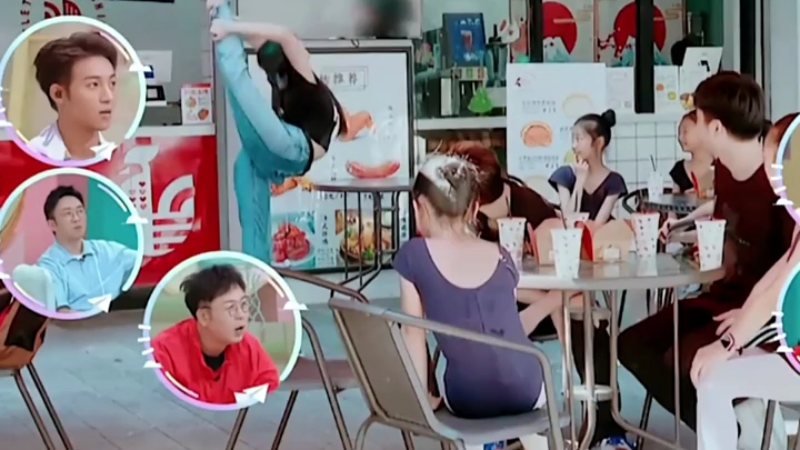 程潇展现超强柔韧性!站立一字马,惊呆众人