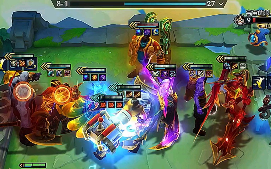 七个三星五费打不过一个老黑 金铲铲之战