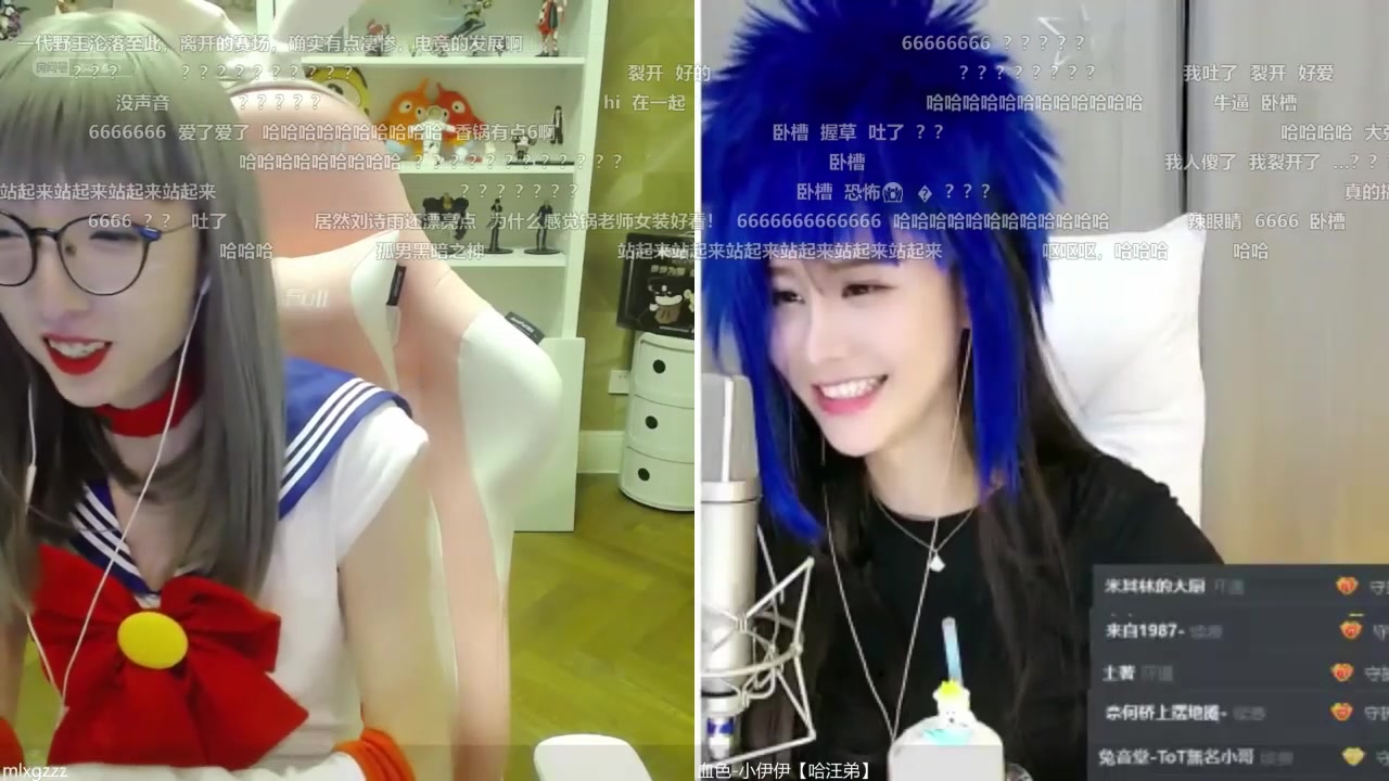 mlxg女装连麦女主播,淦淦