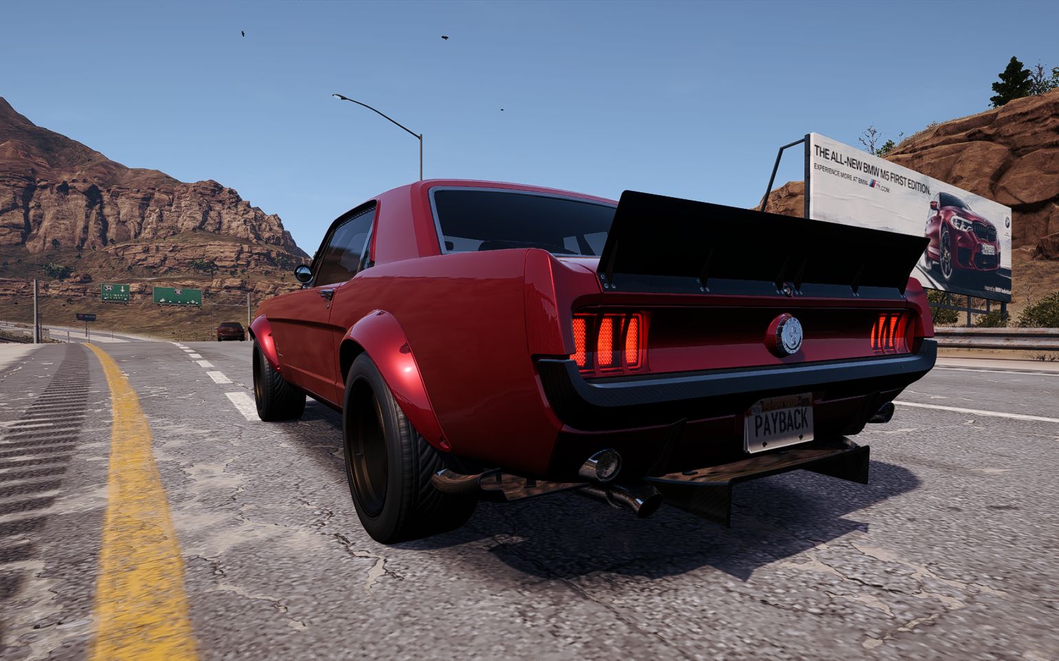 【极品飞车20】初版mustang试车 山路挑衅350z