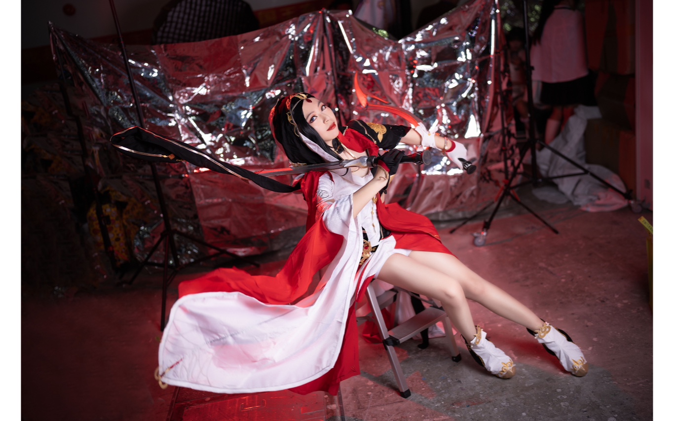 97深圳国际电玩节,剑三明教燕云喵姐的独家高招,你学会了吗?95