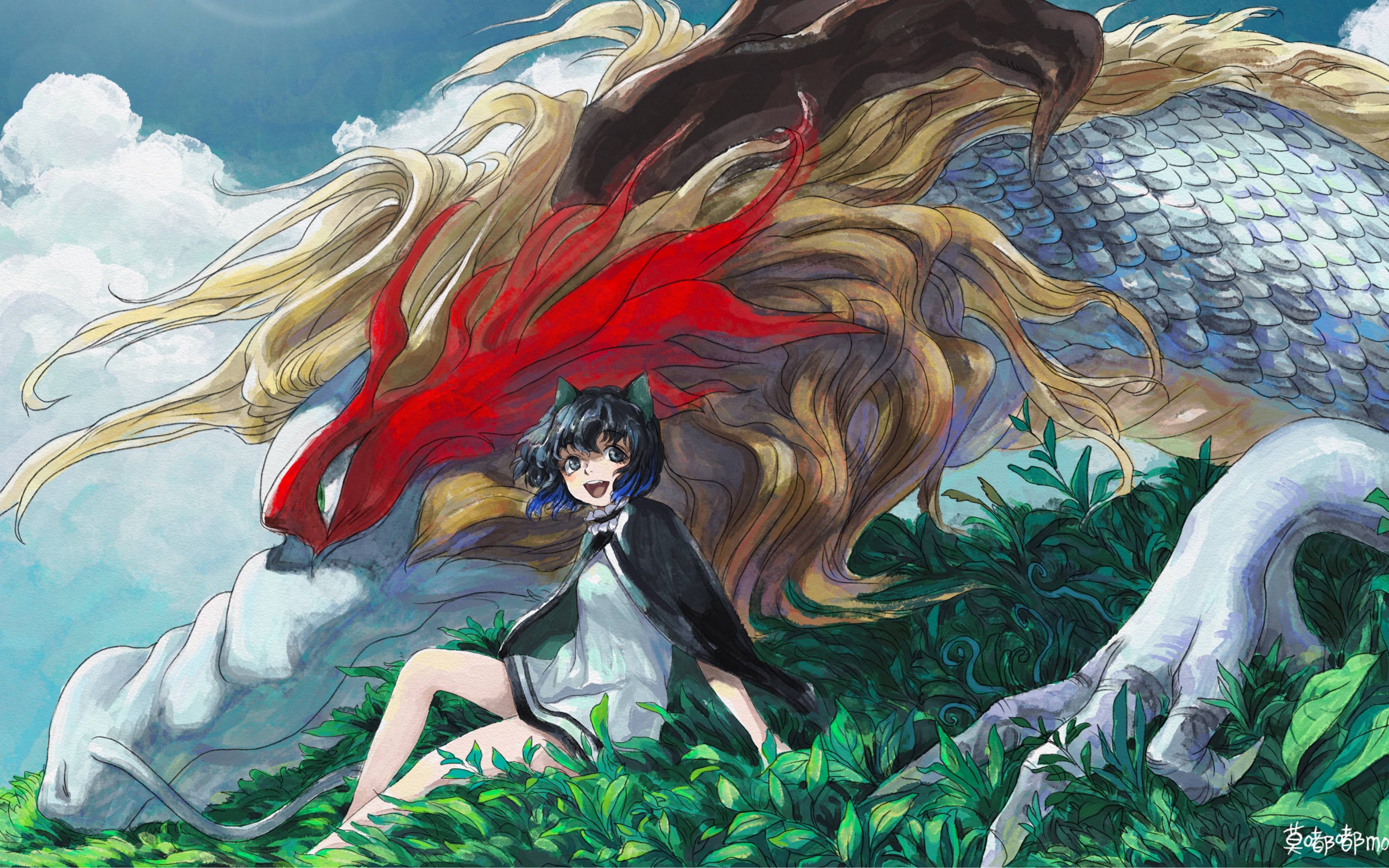 【绘画】魔可可飞行日记龙篇,绘画原创壁纸