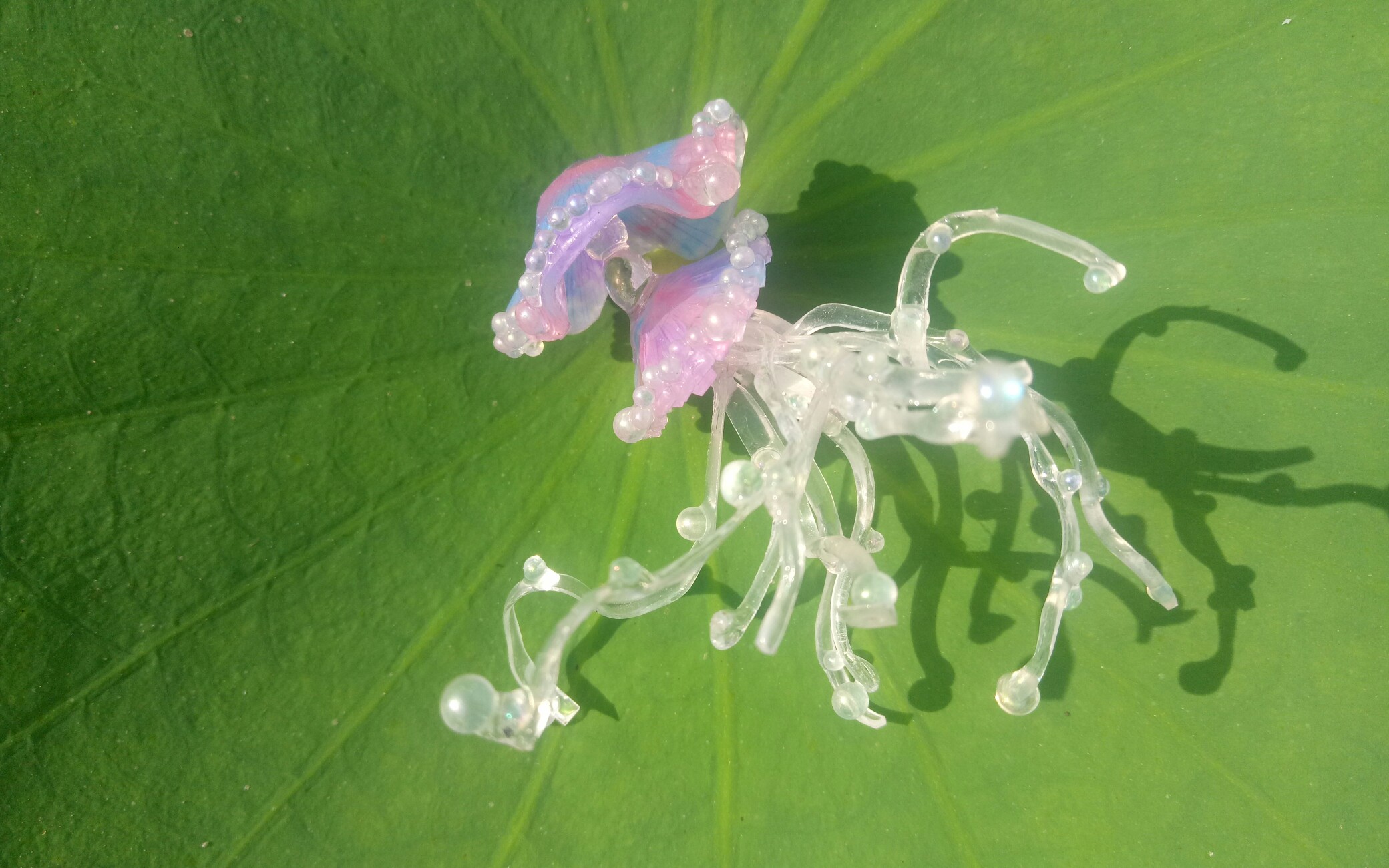 【热缩片】超梦幻的少女心水母,热缩玩的不是很好,然后有参考别的up的