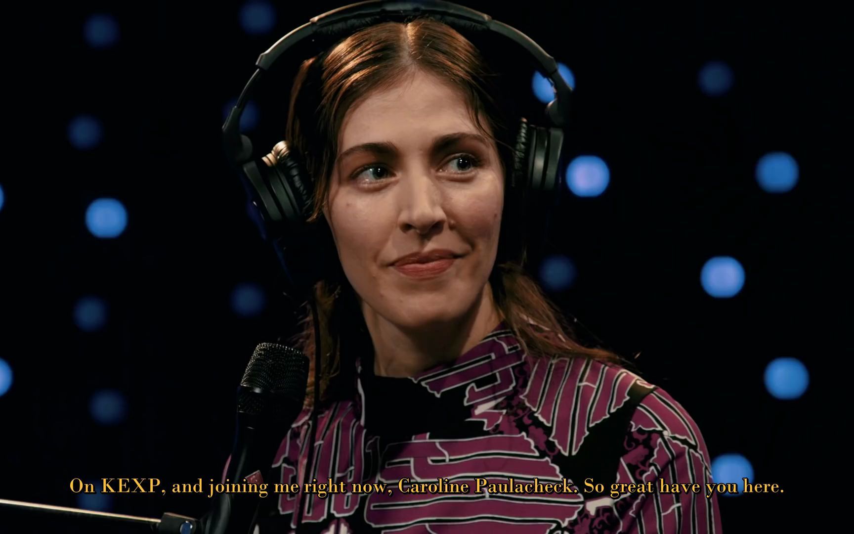 [字幕/采访]caroline polachek - full performance (live on kexp)