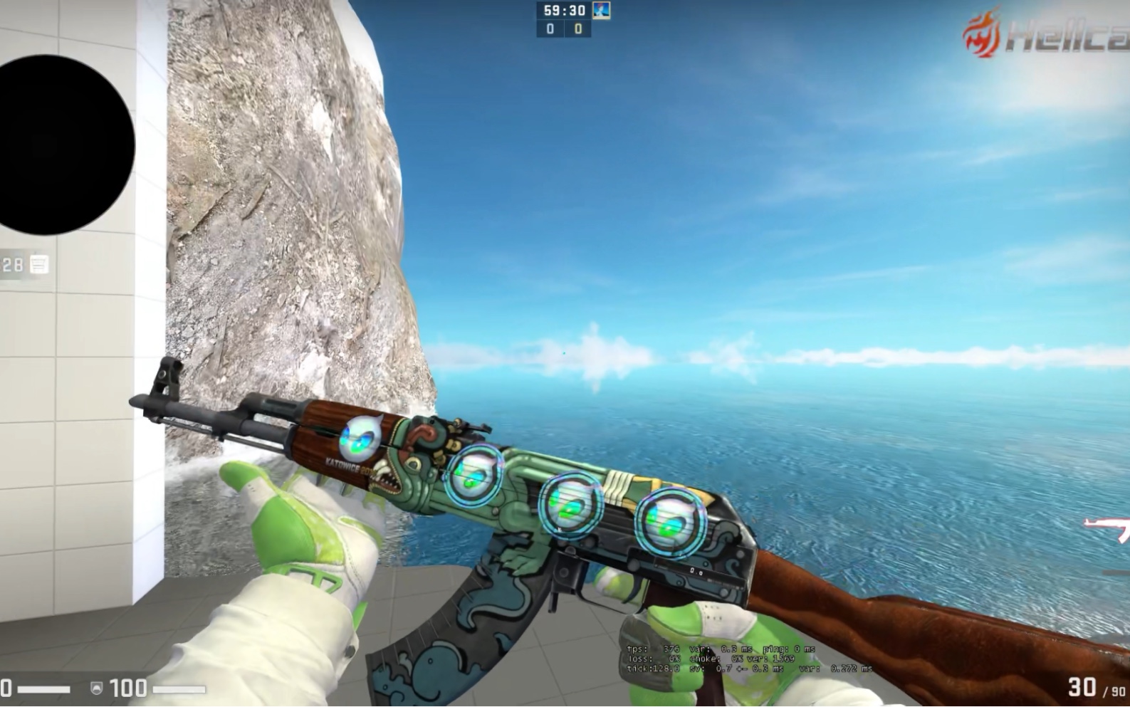 枪头14卡托ibp与枪头大眼火蛇对比