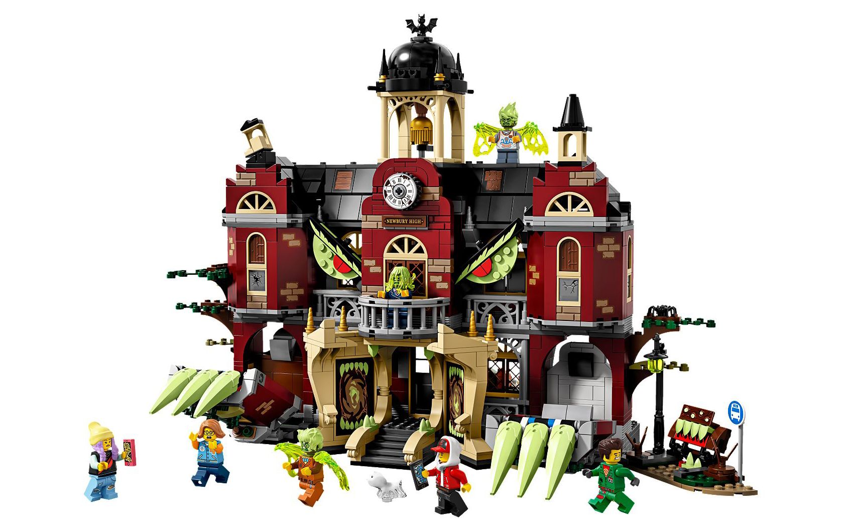 乐高lego70425hiddenside捉鬼大师神奇学校2019速拼评测