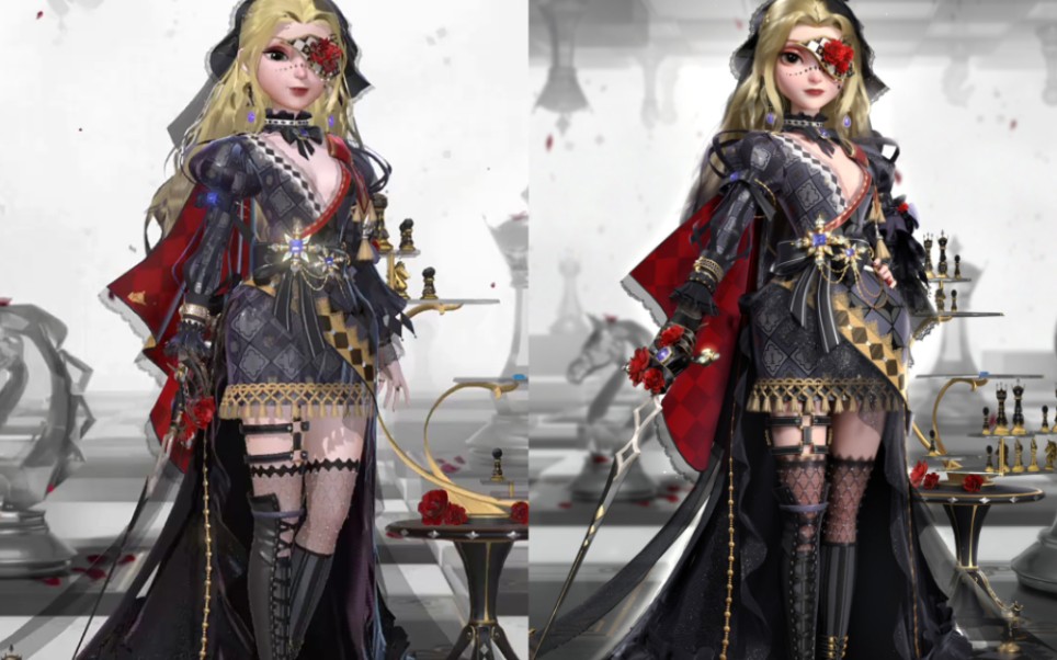 【时光公主】新套装的实物图对比╭(52_>52)╮