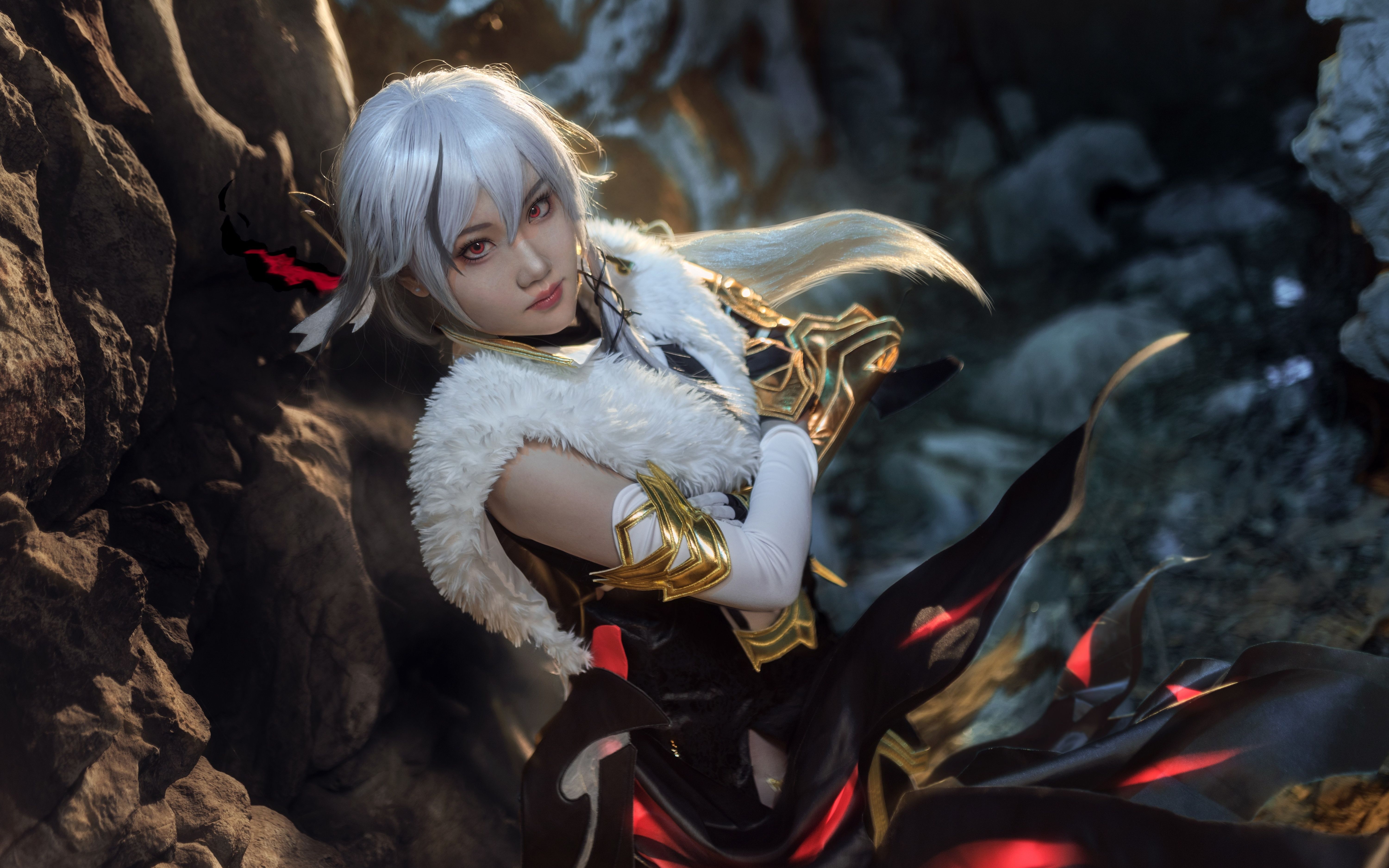 【崩坏3cos】黑羽之鸢-符华 我什么都做得到!_哔哩哔哩bilibili_崩坏3