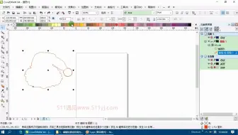 5.1.6CorelDRAW颜色均匀填充