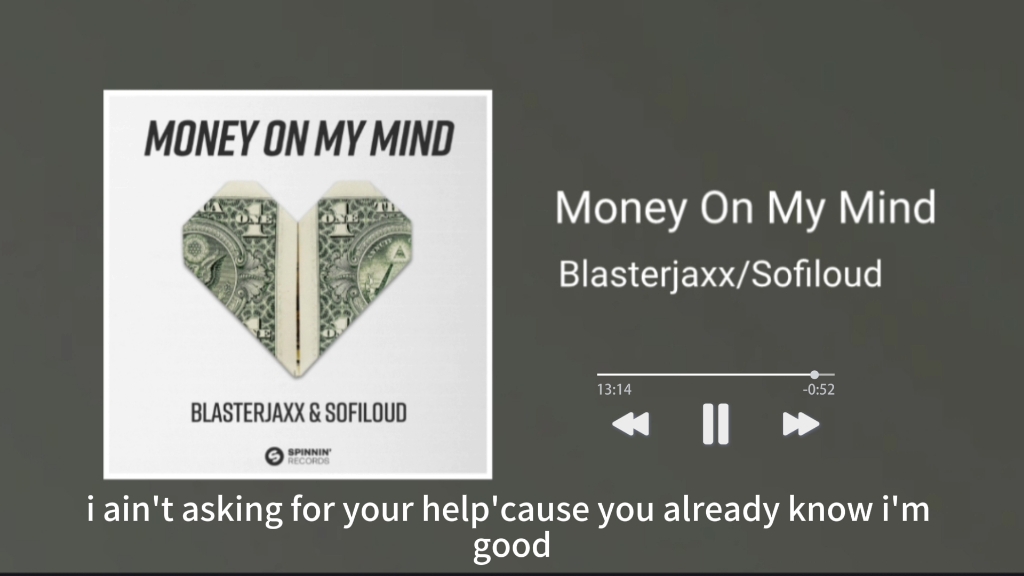 [图]推荐歌单 | 《Money On My Mind》现在只想赚钱，这唱出了多少人的心声啊！