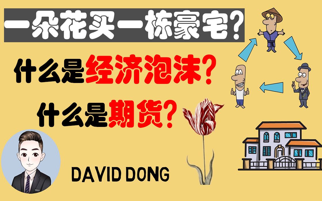 【David科普】一朵花买一栋豪宅?可怕的经济泡沫 荷兰郁金香狂热 什么是期货?哔哩哔哩bilibili