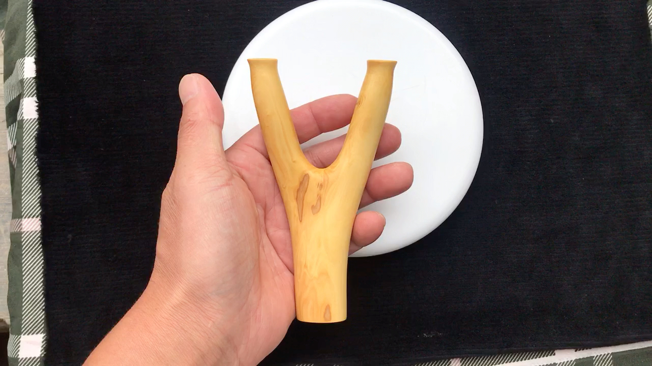 小叶黄杨随形树杈弹弓,扁皮弹弓,花瓶撑头,无瑕疵_哔哩哔哩_bilibili
