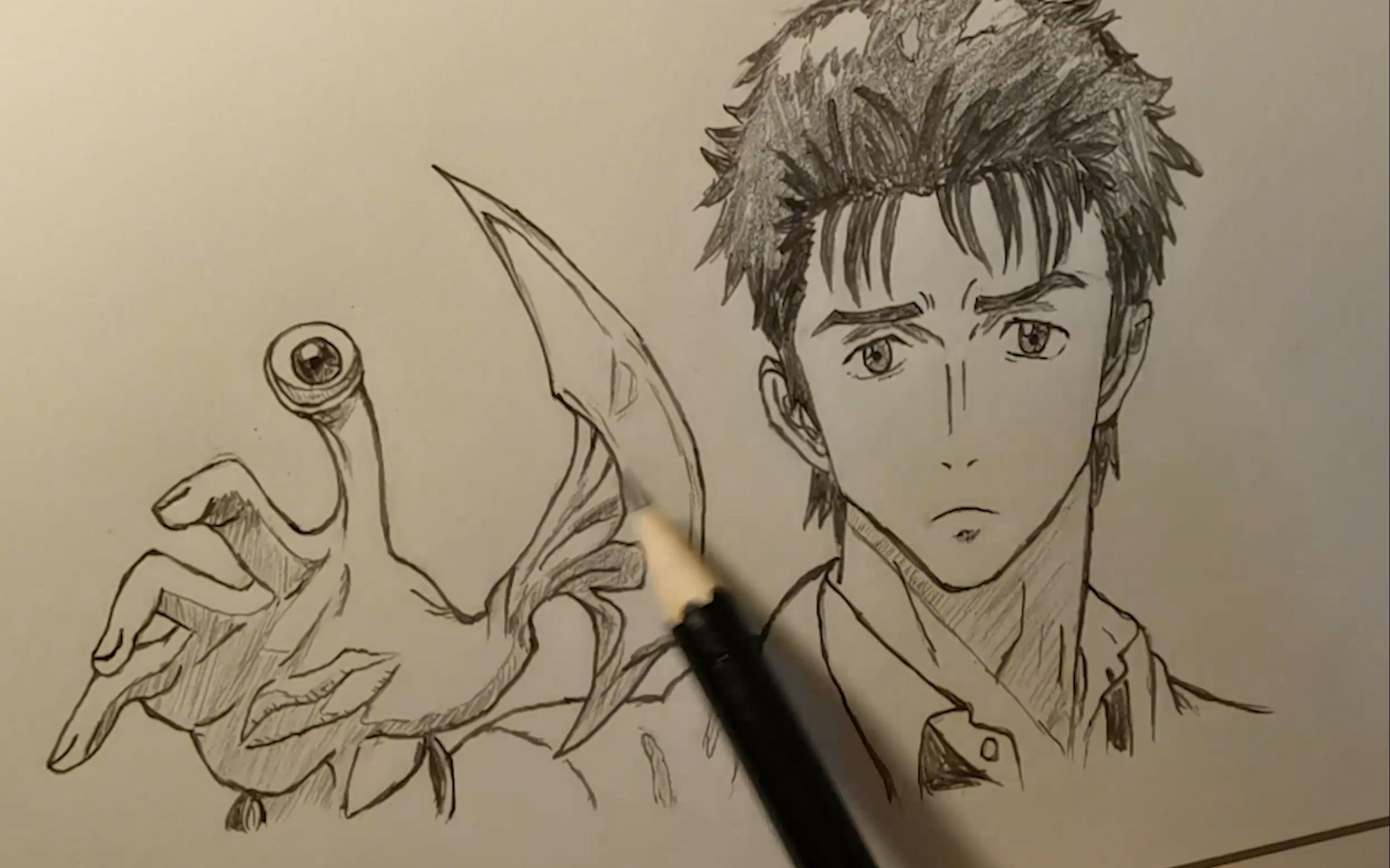 画渣日志 | 泉新一 [寄生兽]