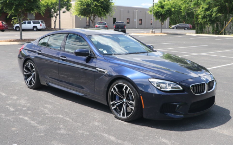 宝马m6 gran coupe 帝国蓝