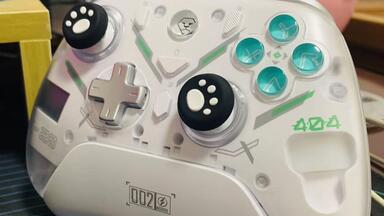 澳加狮X 星瞳联名手柄K20TMR 星瞳版来喏_哔哩哔哩_bilibili