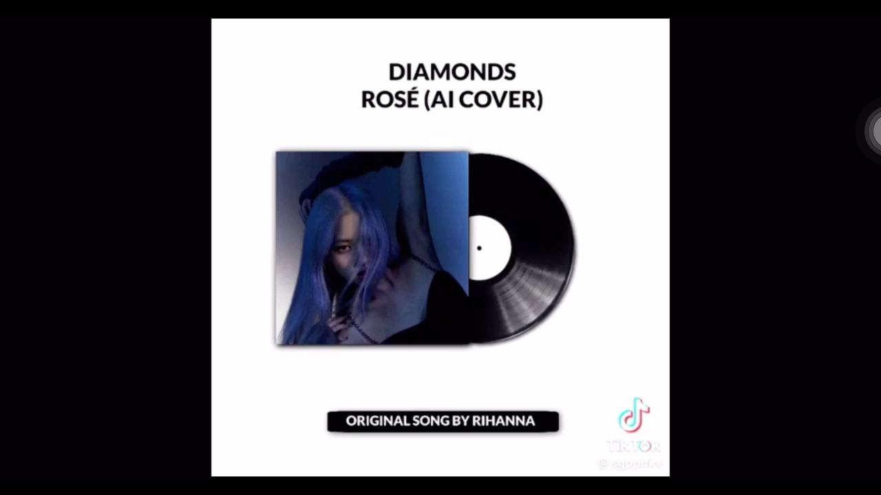 [图][AI COVER]朴彩英 ROSÉ - Diamond   (Rihanna)   搬运自管