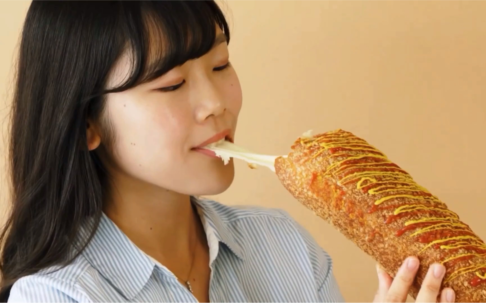 韩国拉丝热狗棒超大版来啦!