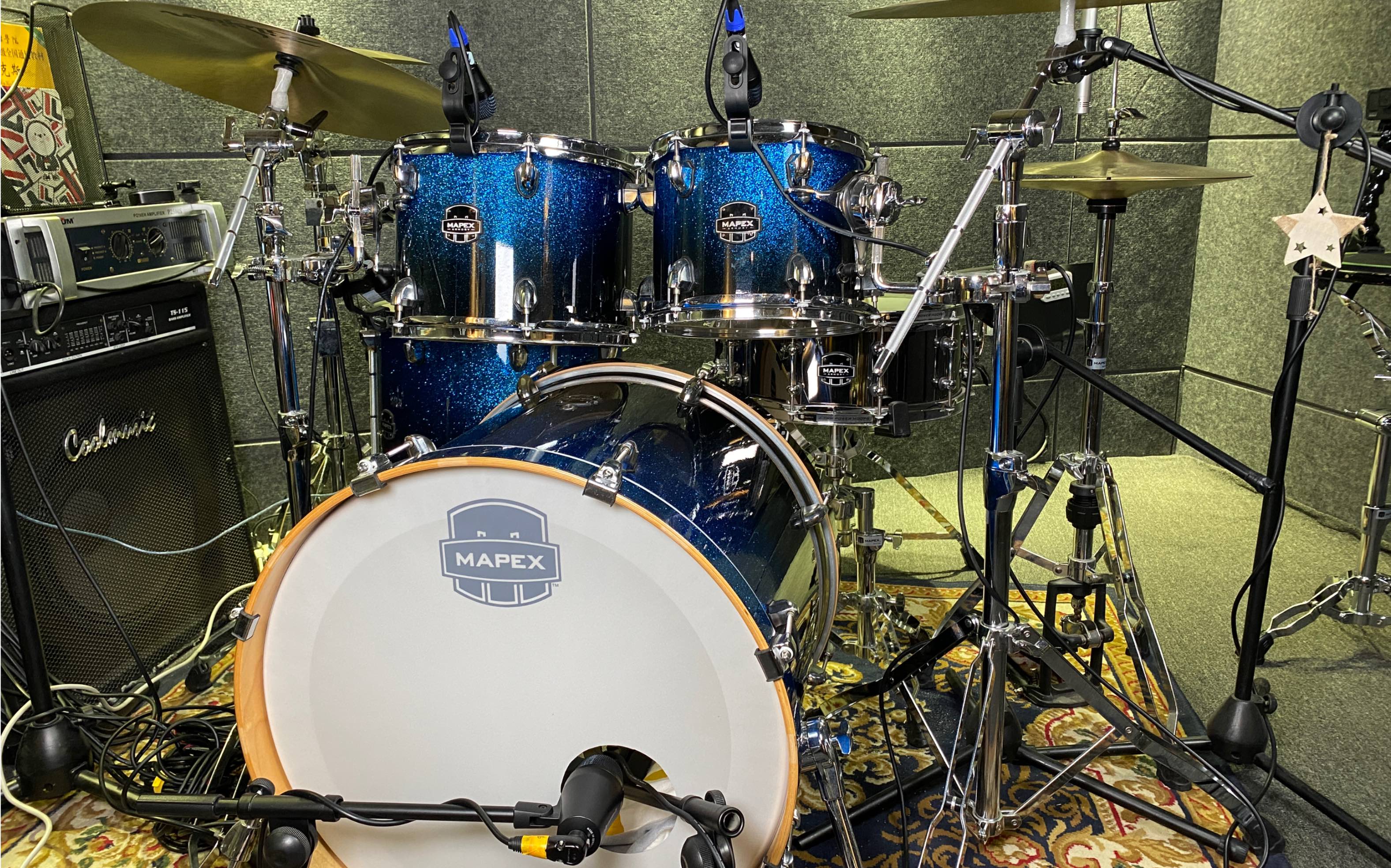 试听美派斯mapex军火库套鼓