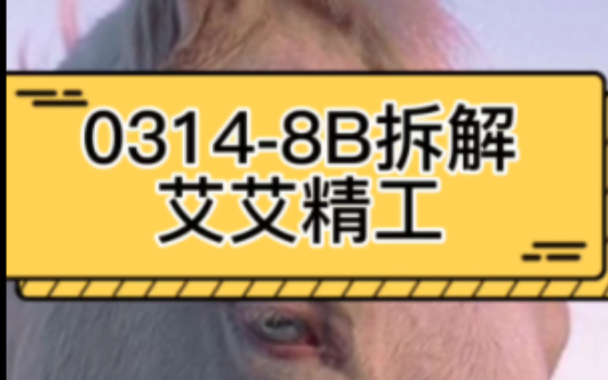 0314艾艾精工高标8板拆解点评:买立航科技的都来罚站!哔哩哔哩bilibili