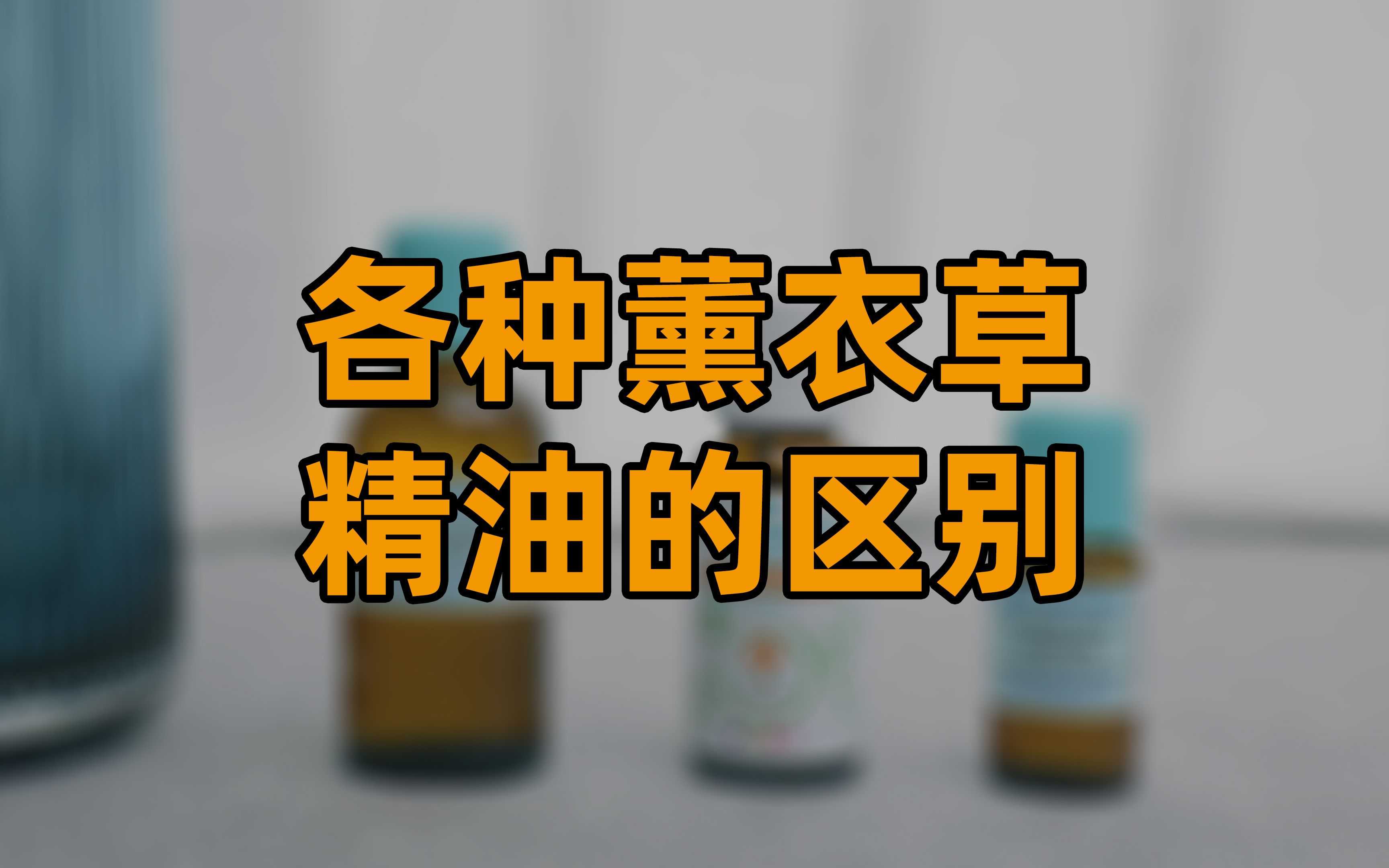 各种薰衣草精油的区别哔哩哔哩bilibili