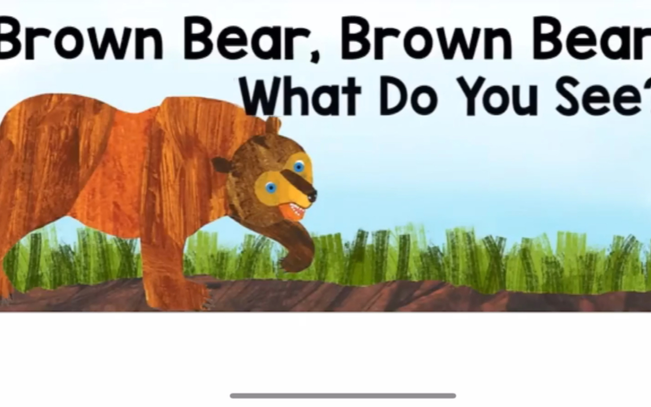 [图]100本英文绘本3———Brown bear,Brown bear,What do you see?