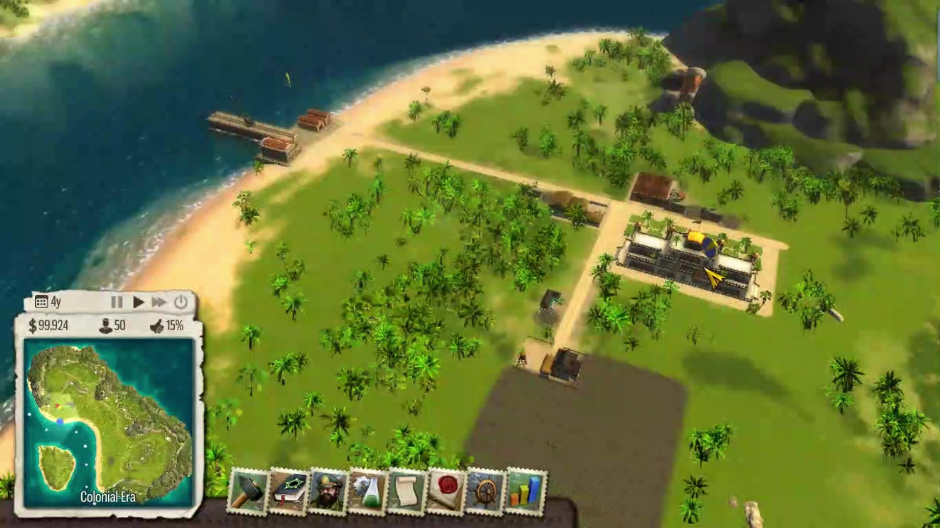 游戏初体验:海岛大亨5 tropico5沙盒模式