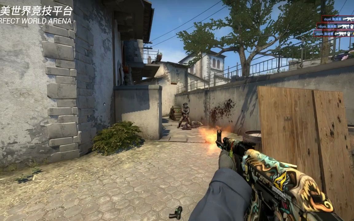 csgo之ump45四杀 ak一杀